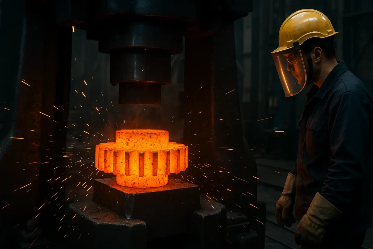 Gear Blank Forging Process, Wenlio Gear Manufacturing