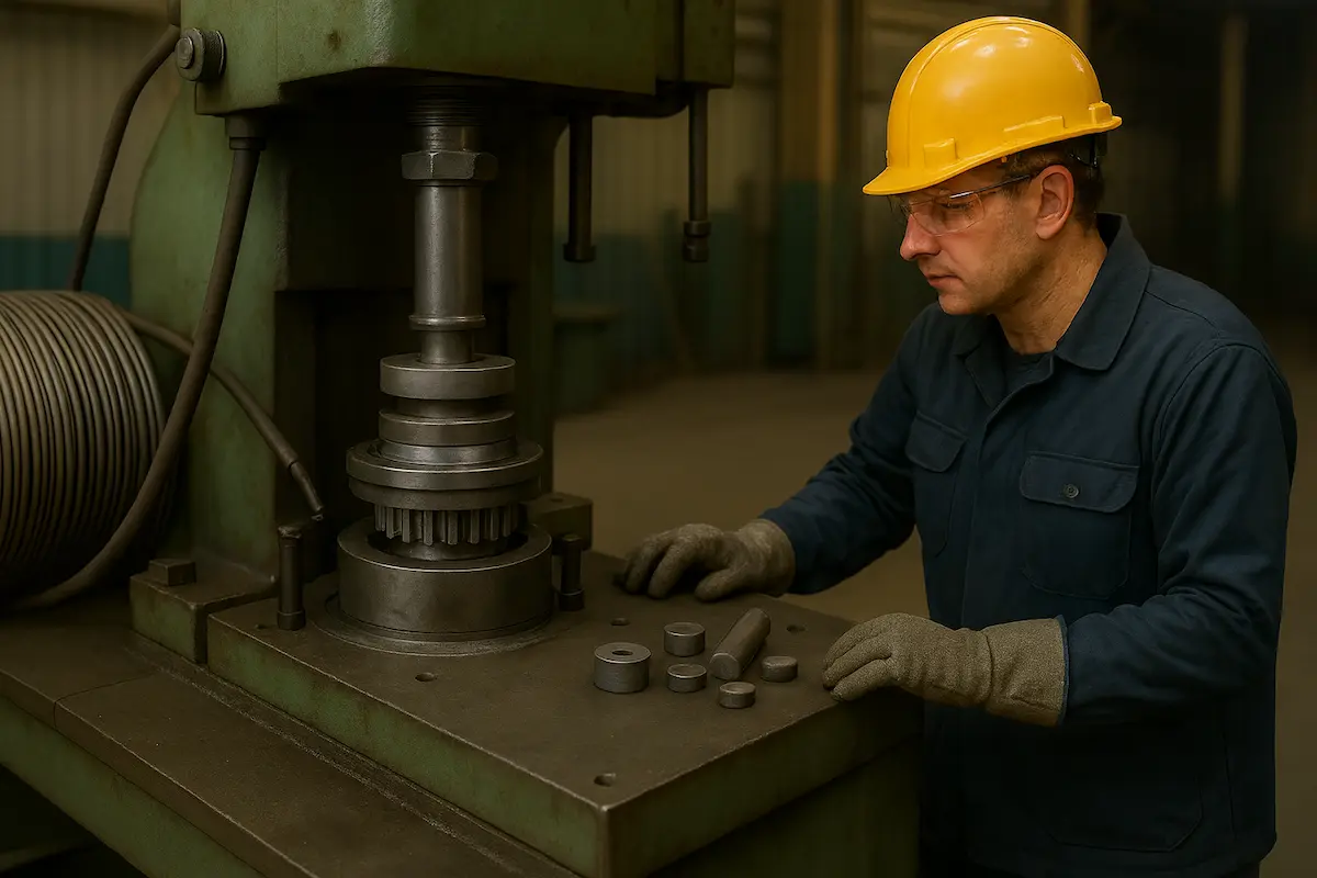 Gear Cold Forging Process, Wenlio Gear
