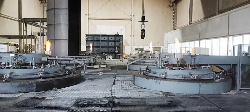 Wenlio large pit-type carburizing furnace