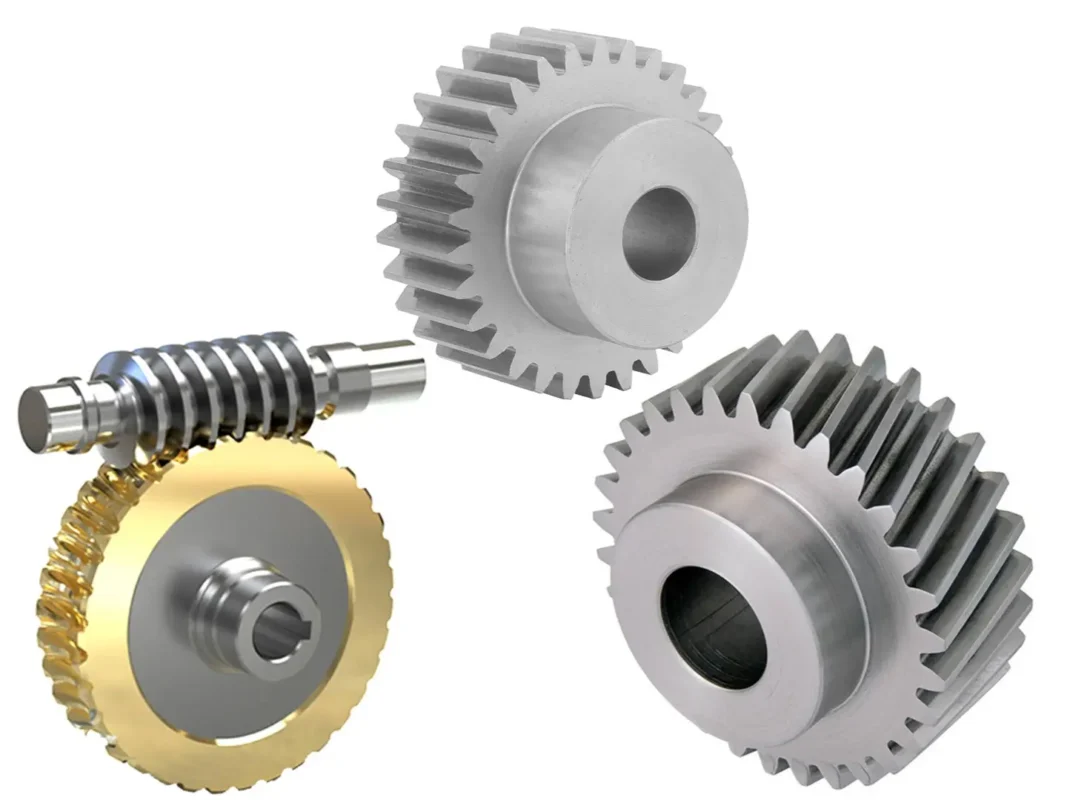 Differences between Worm Gear, Spur Gear and Helical Gear