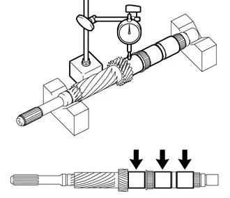 input shaft INSPECT