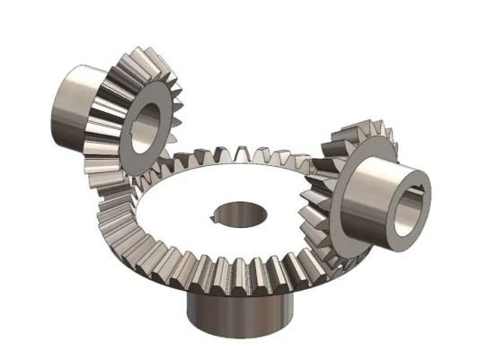 Bevel gear and pinion structure