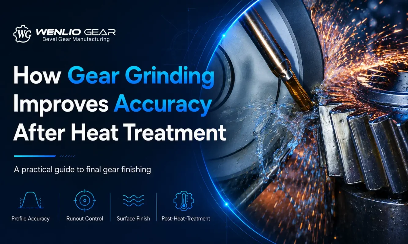 How Gear Grinding Improves Accuracy After Heat Treatment