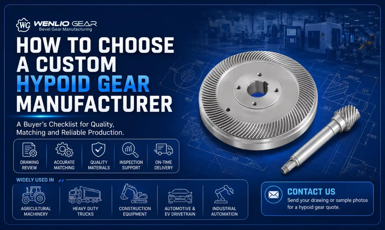How to Choose a Custom Hypoid Gear Manufacturer