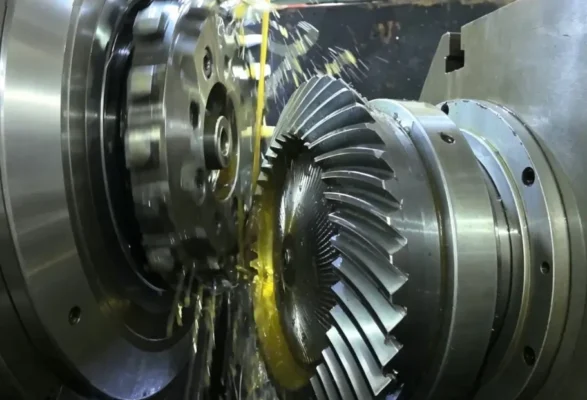 spiral bevel gear machining