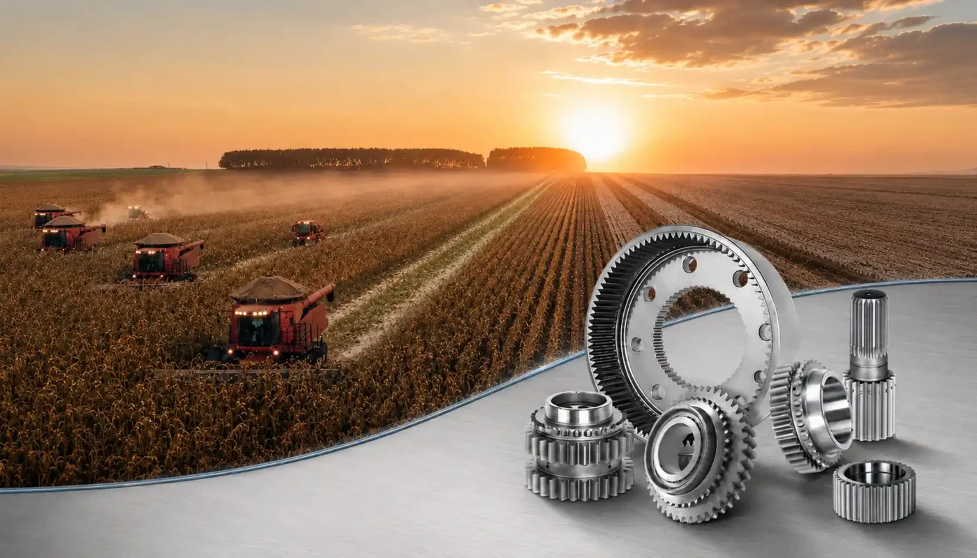 Agriculture Machinery gears and shafts