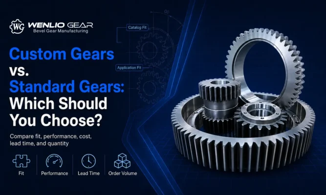 Custom Gears vs. Standard Gears Which Should You Choose