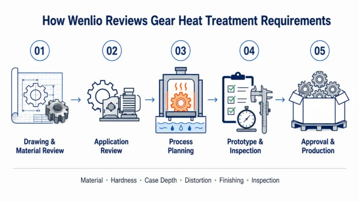 How Wenlio Reviews Gear Heat Treatment Requirements