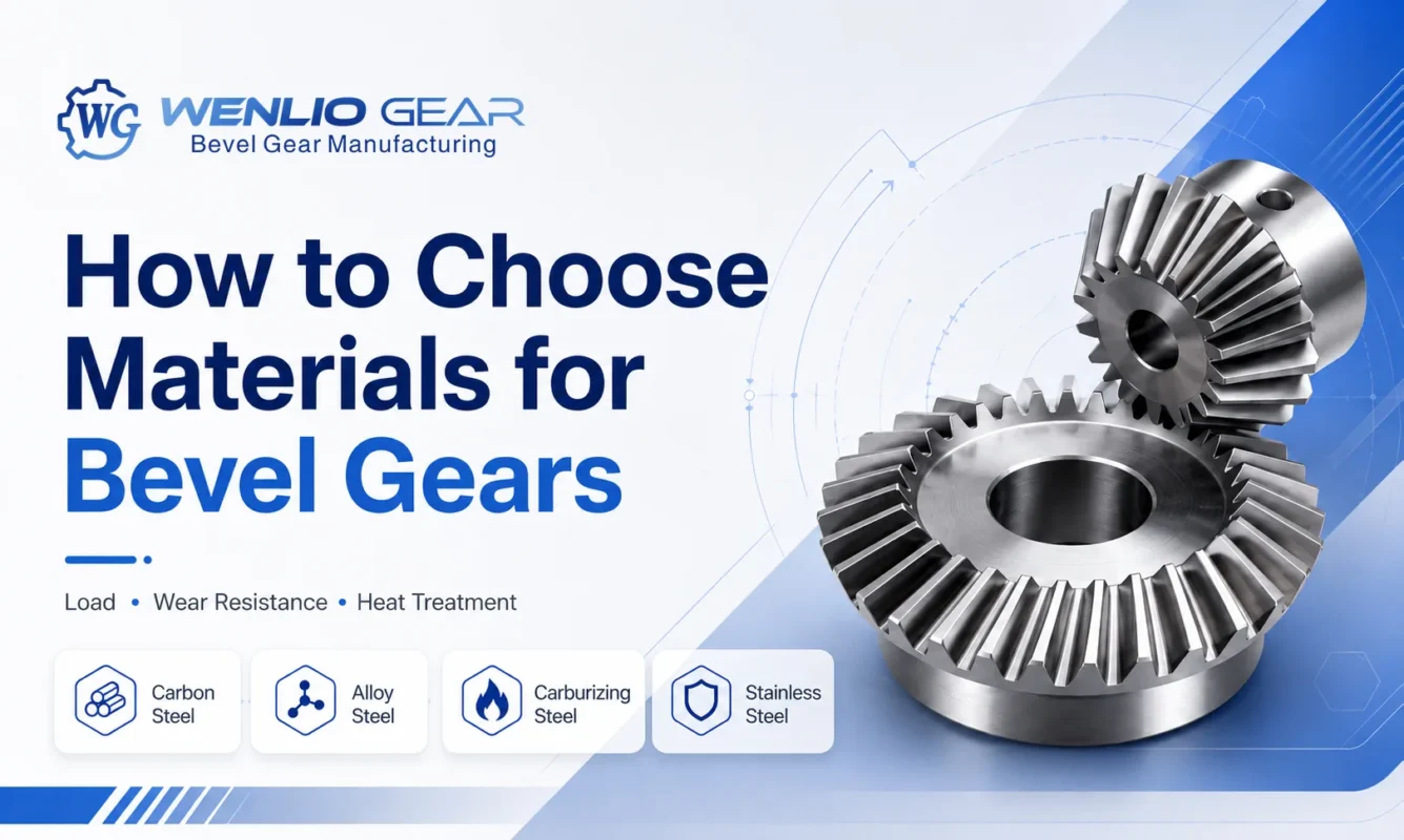How to Choose Materials for Bevel Gears