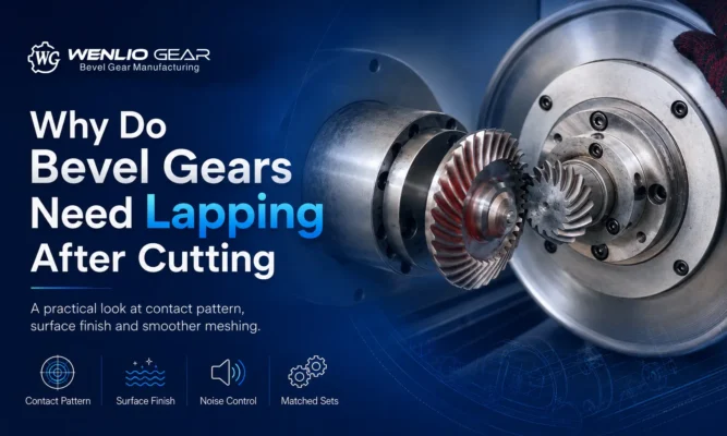 Why Do Bevel Gears Need Lapping After Cutting