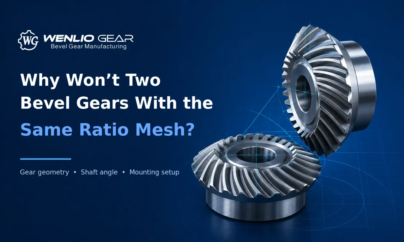 Why Won’t Two Bevel Gears With the Same Ratio Mesh