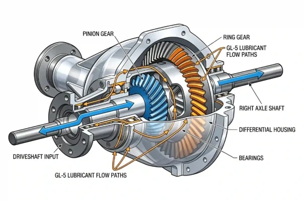 bevel gear Differential Assembly