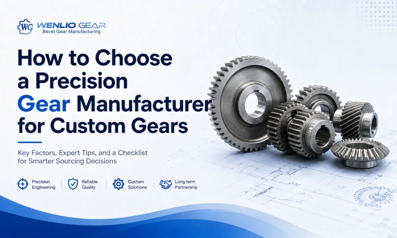 How to Choose a Precision Gear Manufacturer for Custom Gears