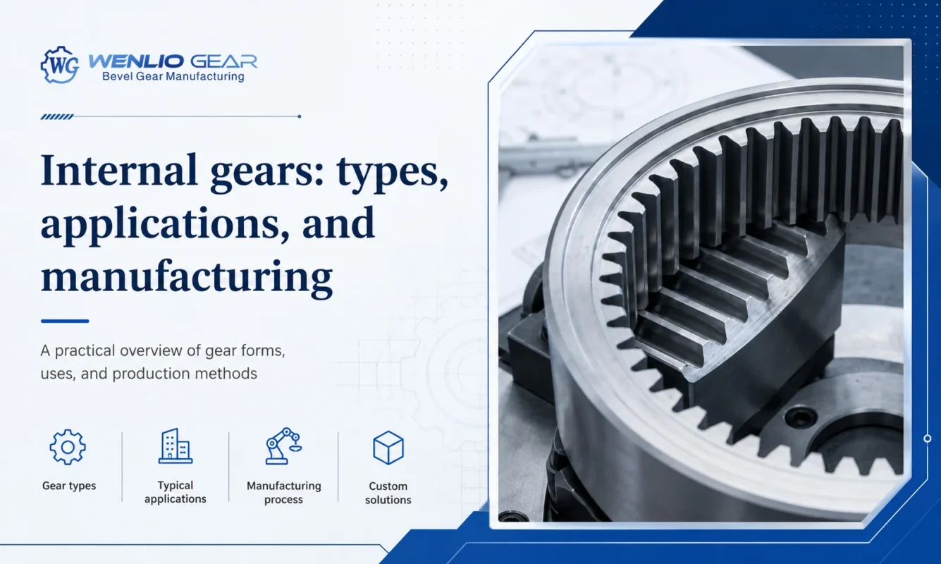 Internal Gears Types, Applications, and Manufacturing