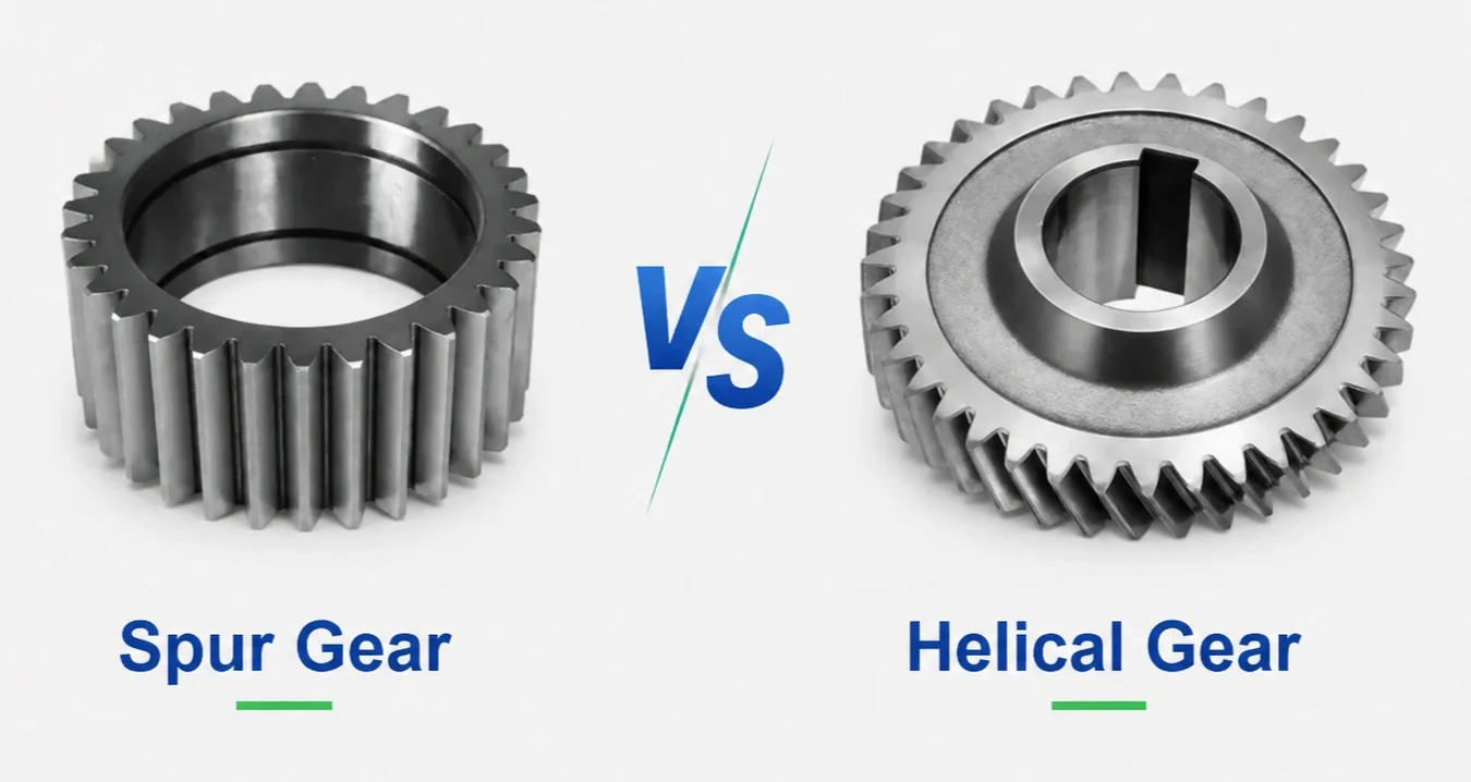 Spur Gear vs Helical Gear