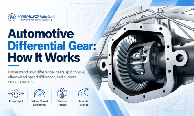 Automotive Differential Gear How It Work