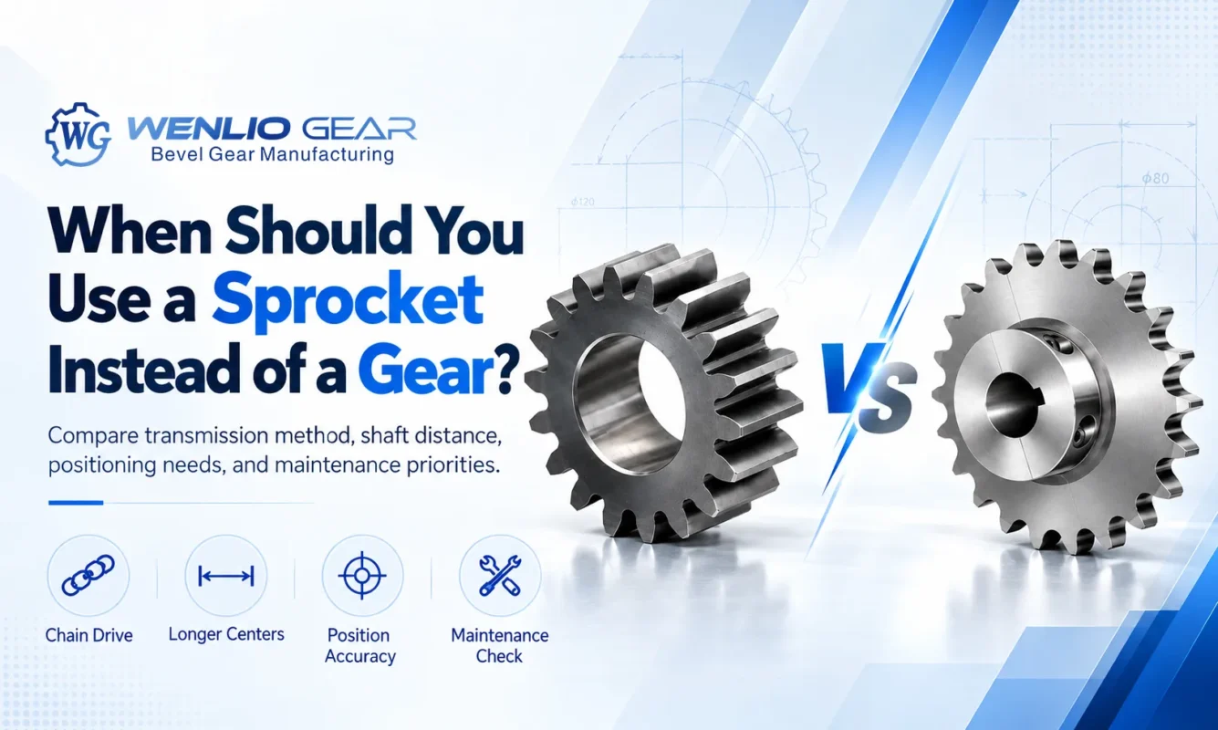 When Should You Use a Sprocket Instead of a Gear