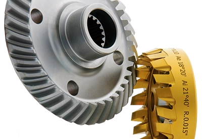 spiral bevel gear cutting
