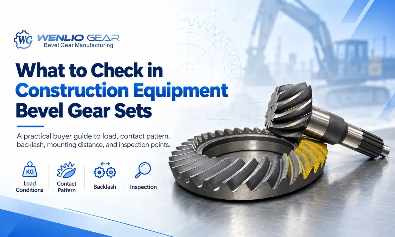 What to Check in Construction Equipment Bevel Gear Sets